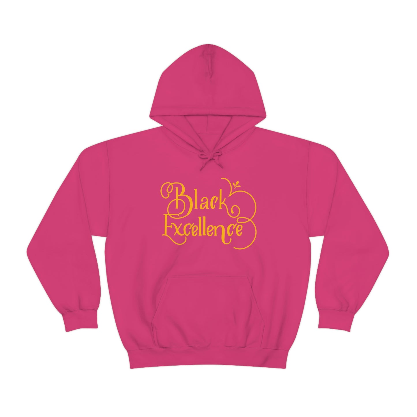 Black Excellence Hooded Sweatshirt