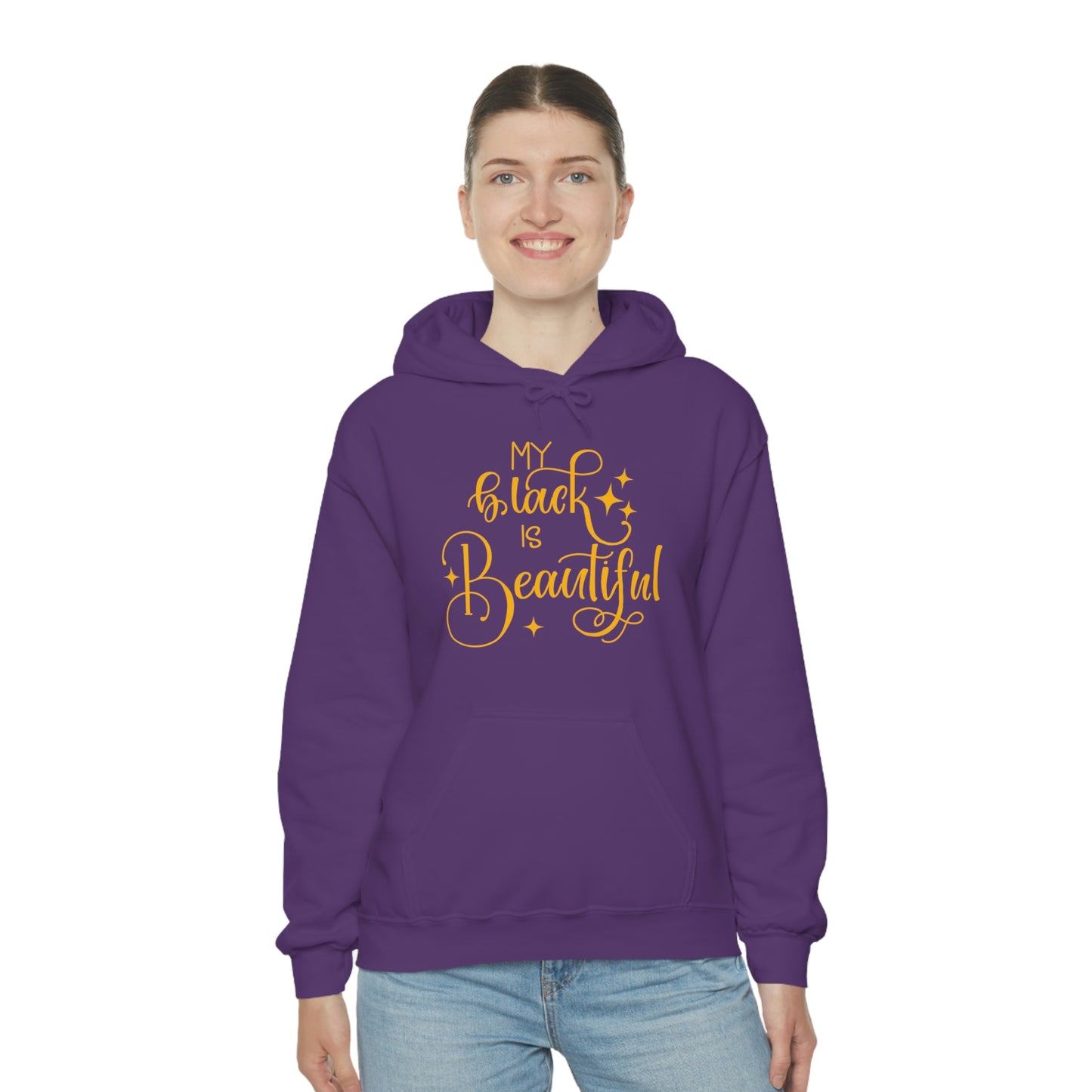 Black is Beautiful Hooded Sweatshirt