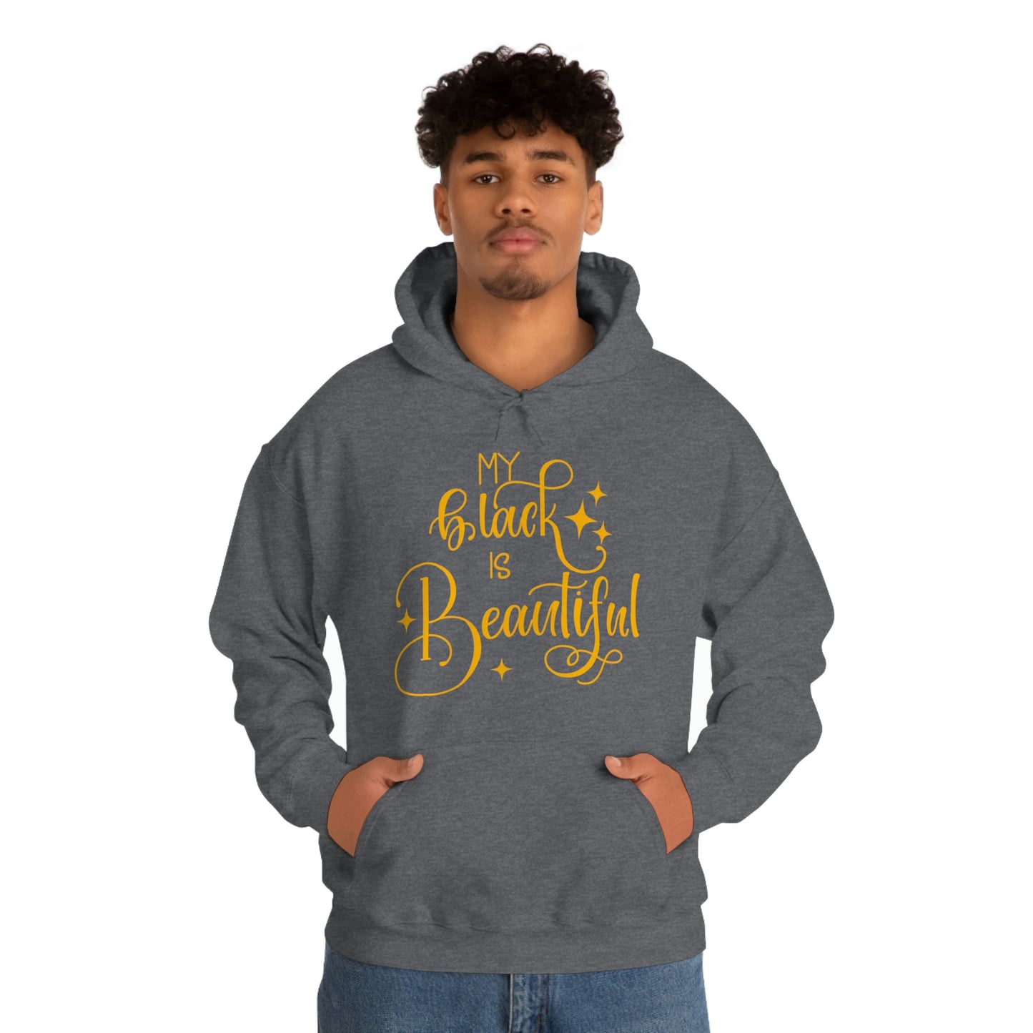 Black is Beautiful Hooded Sweatshirt