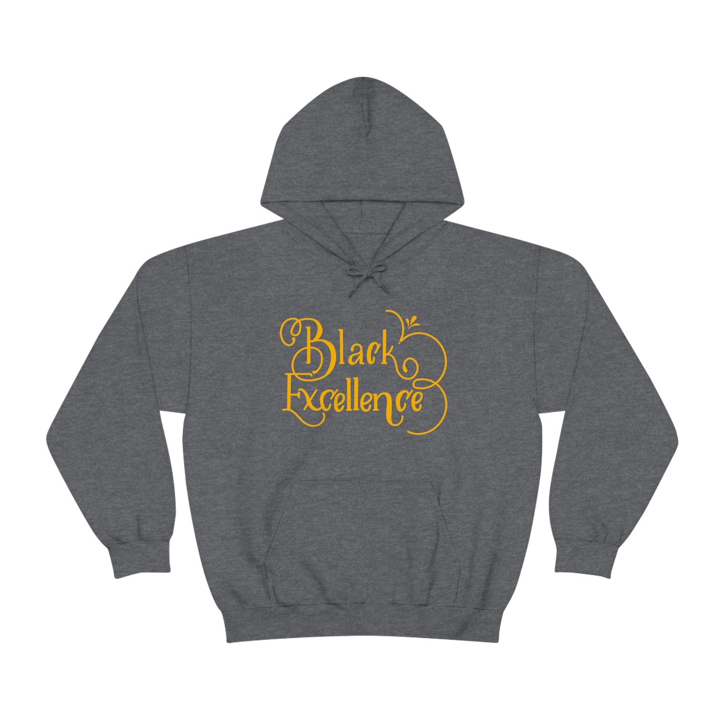 Black Excellence Hooded Sweatshirt