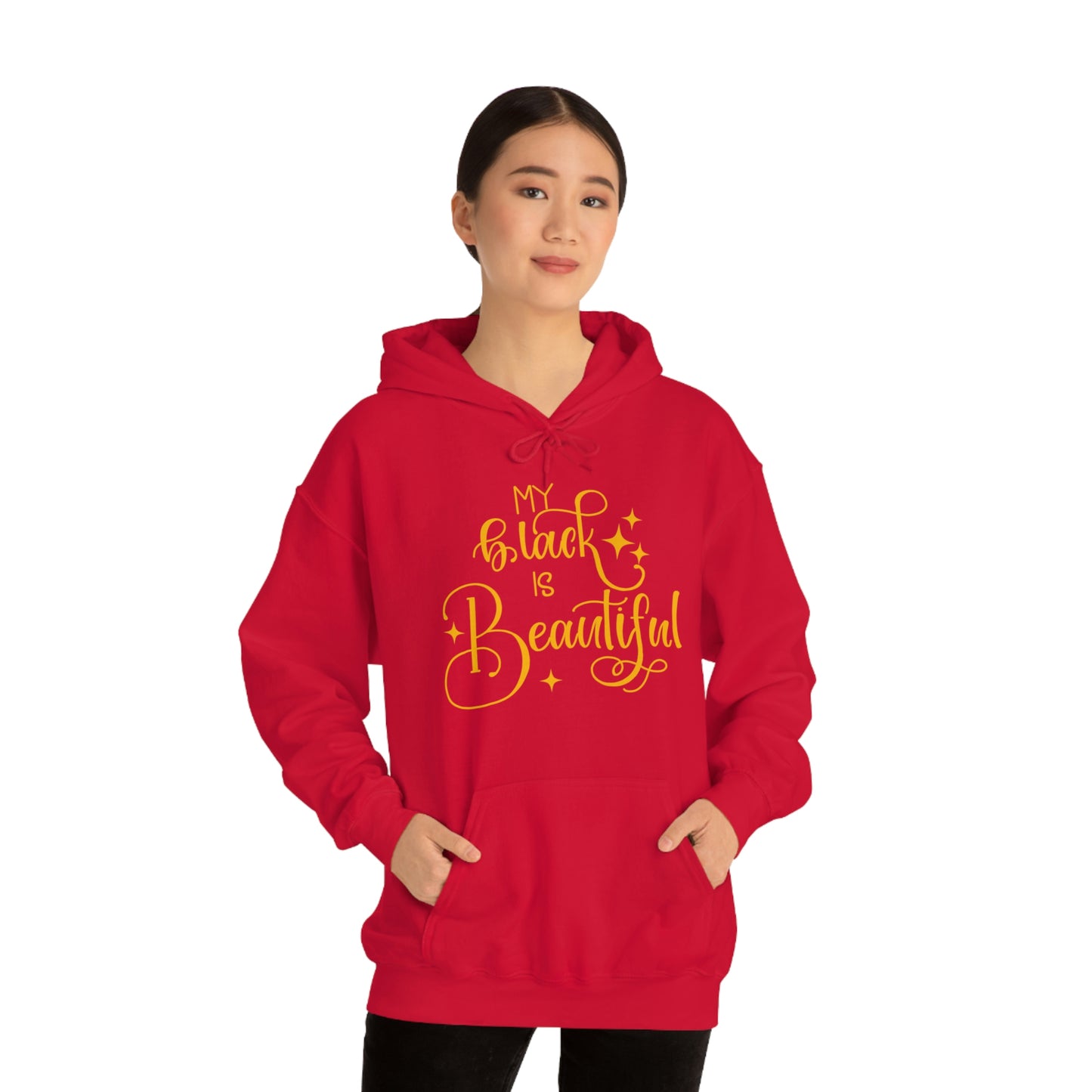 Black is Beautiful Hooded Sweatshirt