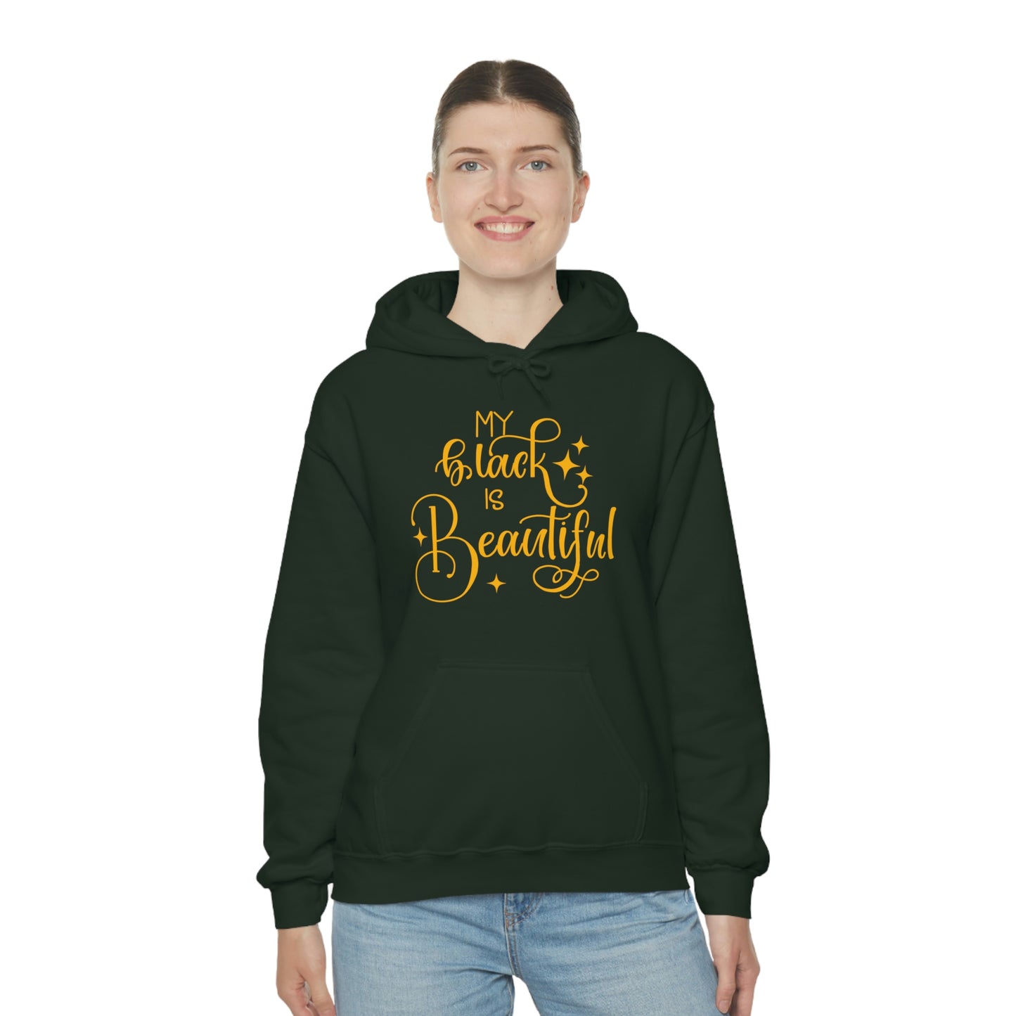 Black is Beautiful Hooded Sweatshirt