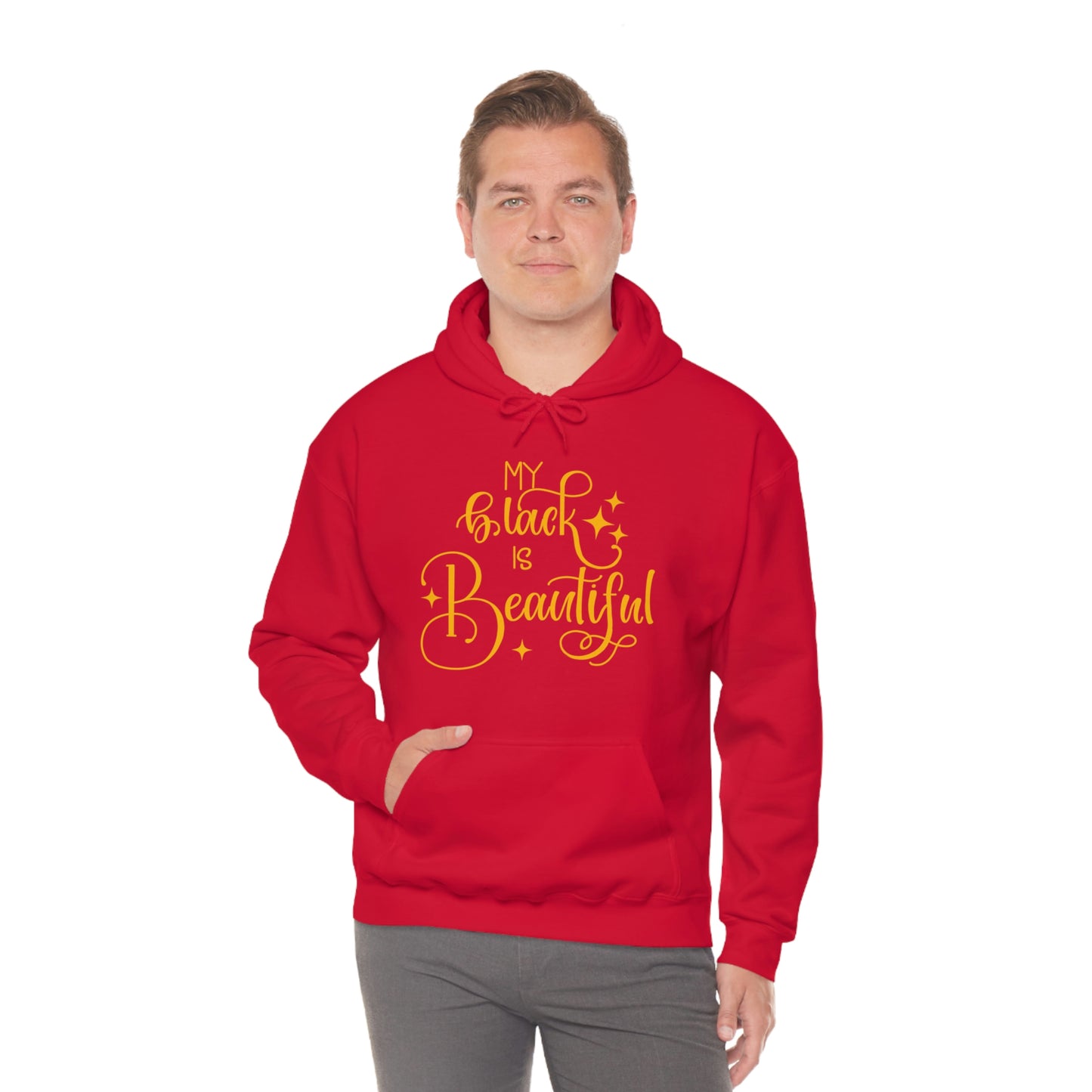 Black is Beautiful Hooded Sweatshirt