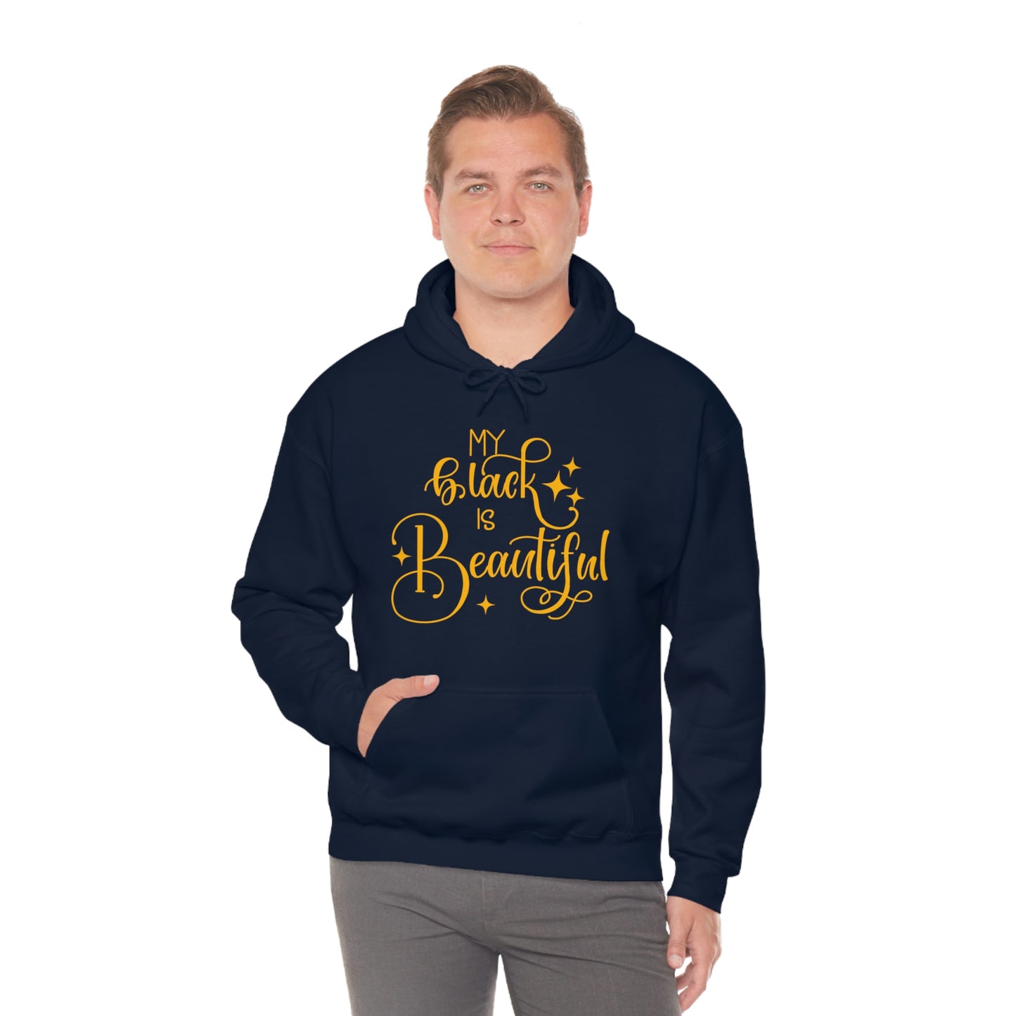 Black is Beautiful Hooded Sweatshirt