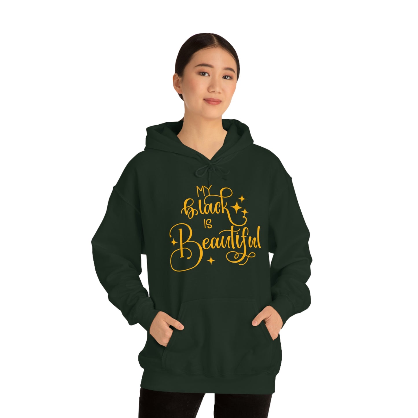 Black is Beautiful Hooded Sweatshirt