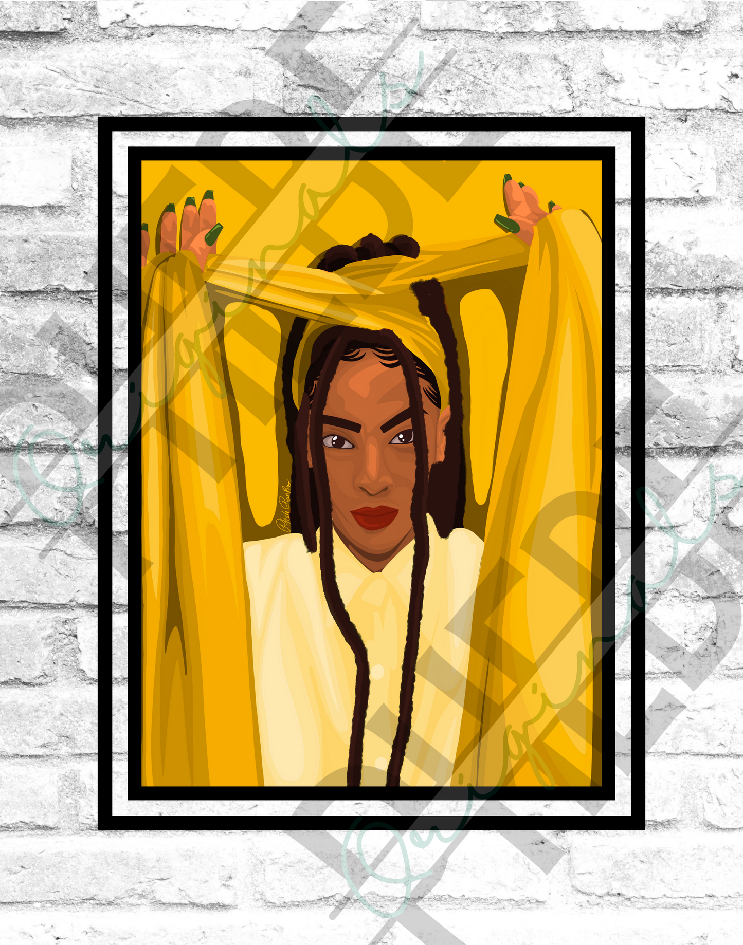 Golden Hour Women-Photo Print