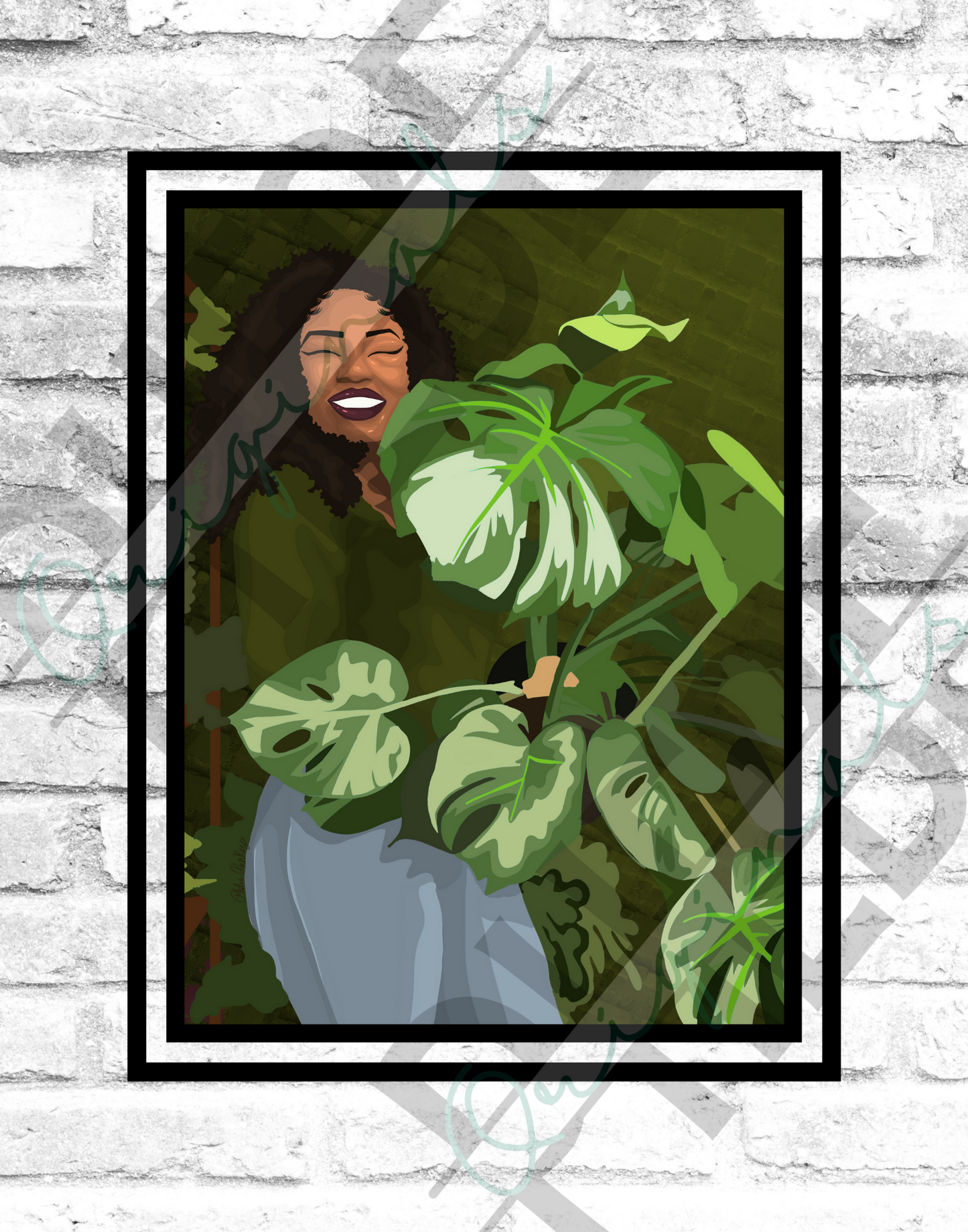 Plant Room- Canvas Print