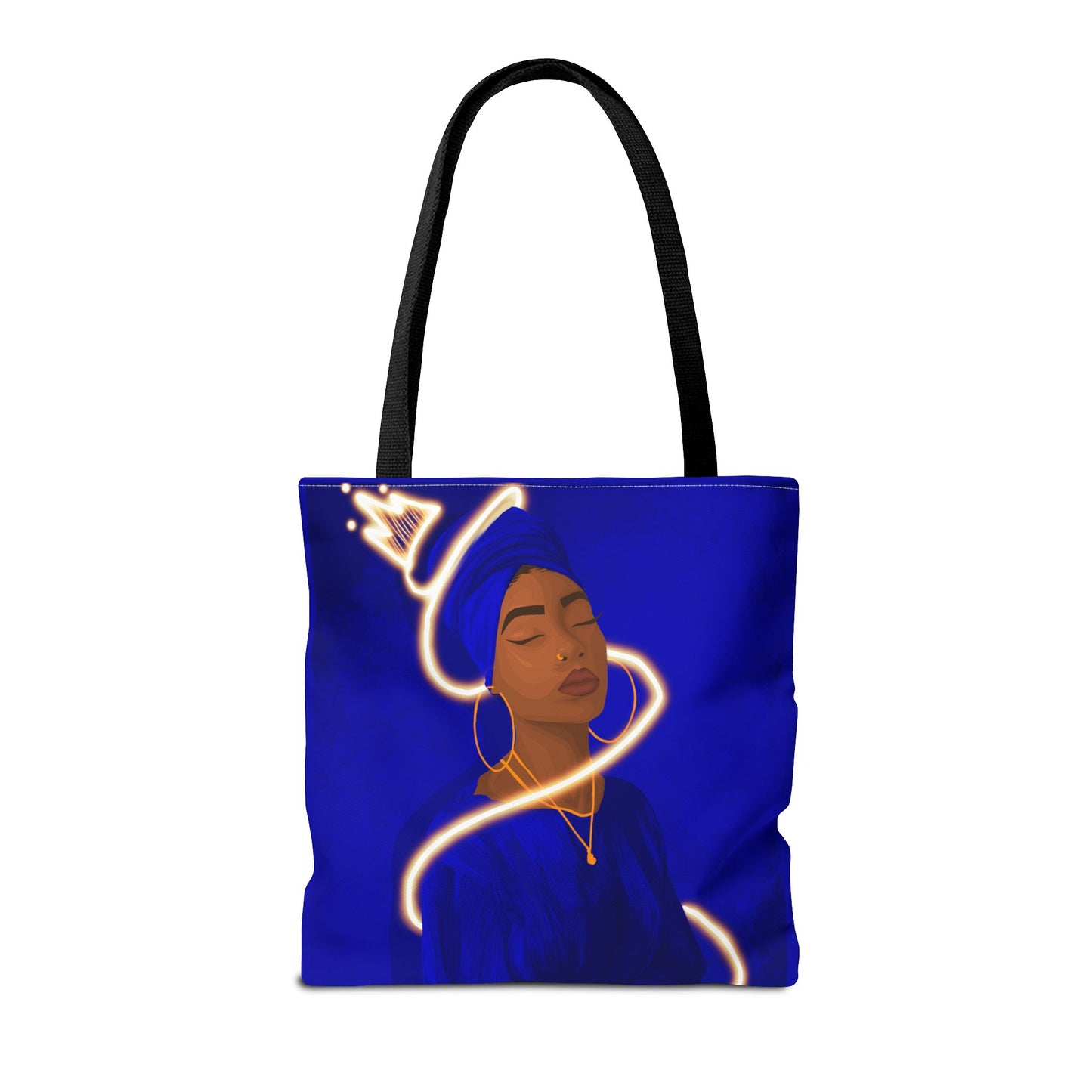Art tote-Blue