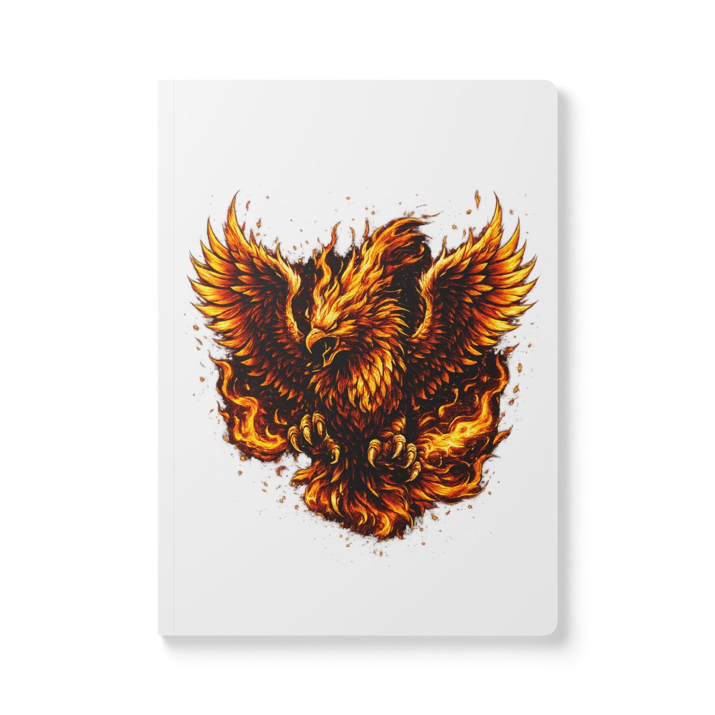 Phoenix Fire Journal — Softcover Notebook for Artists & Writers