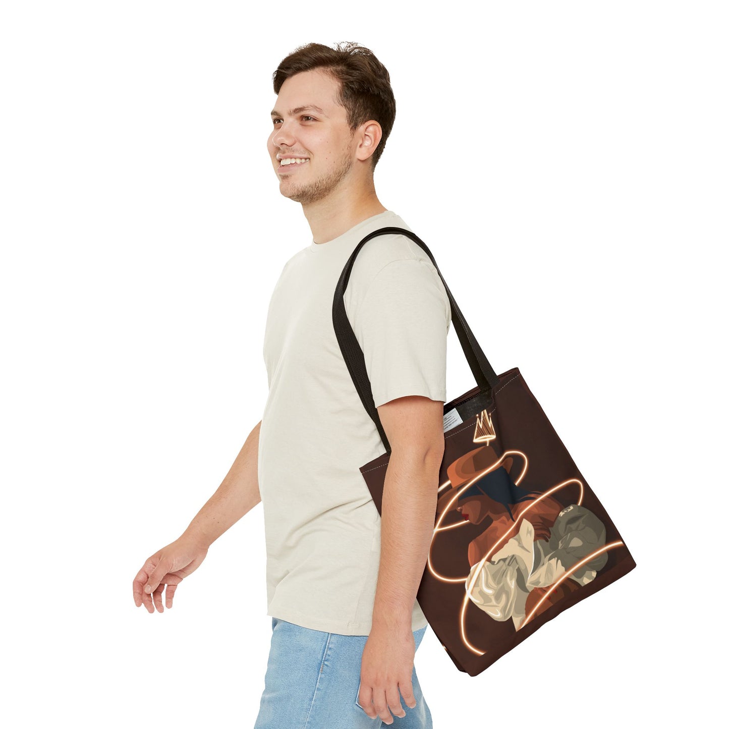 Art Tote-Brown