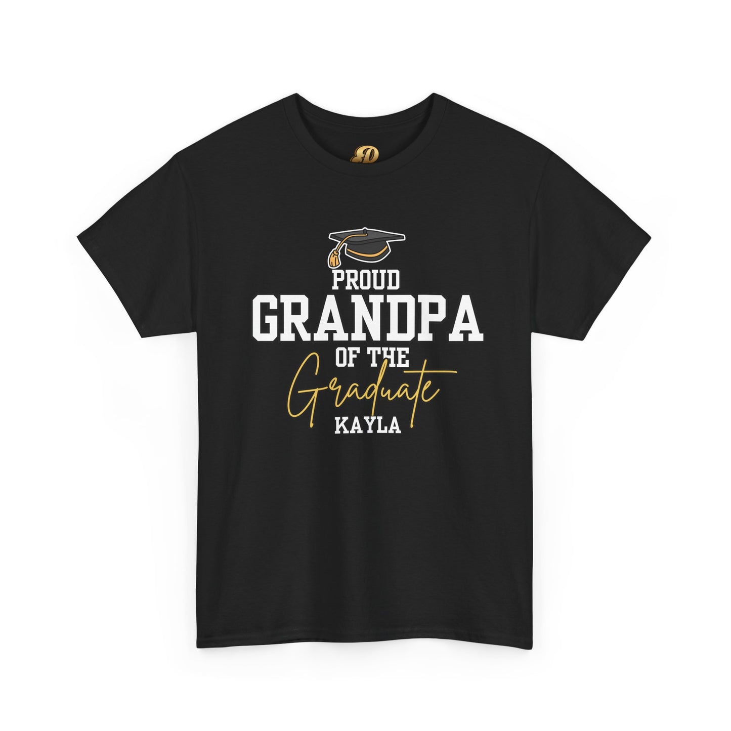 Proud Grandpa of the Graduate Tee — Personalized Graduation Shirt (Name & Photo, UNCP 2026)