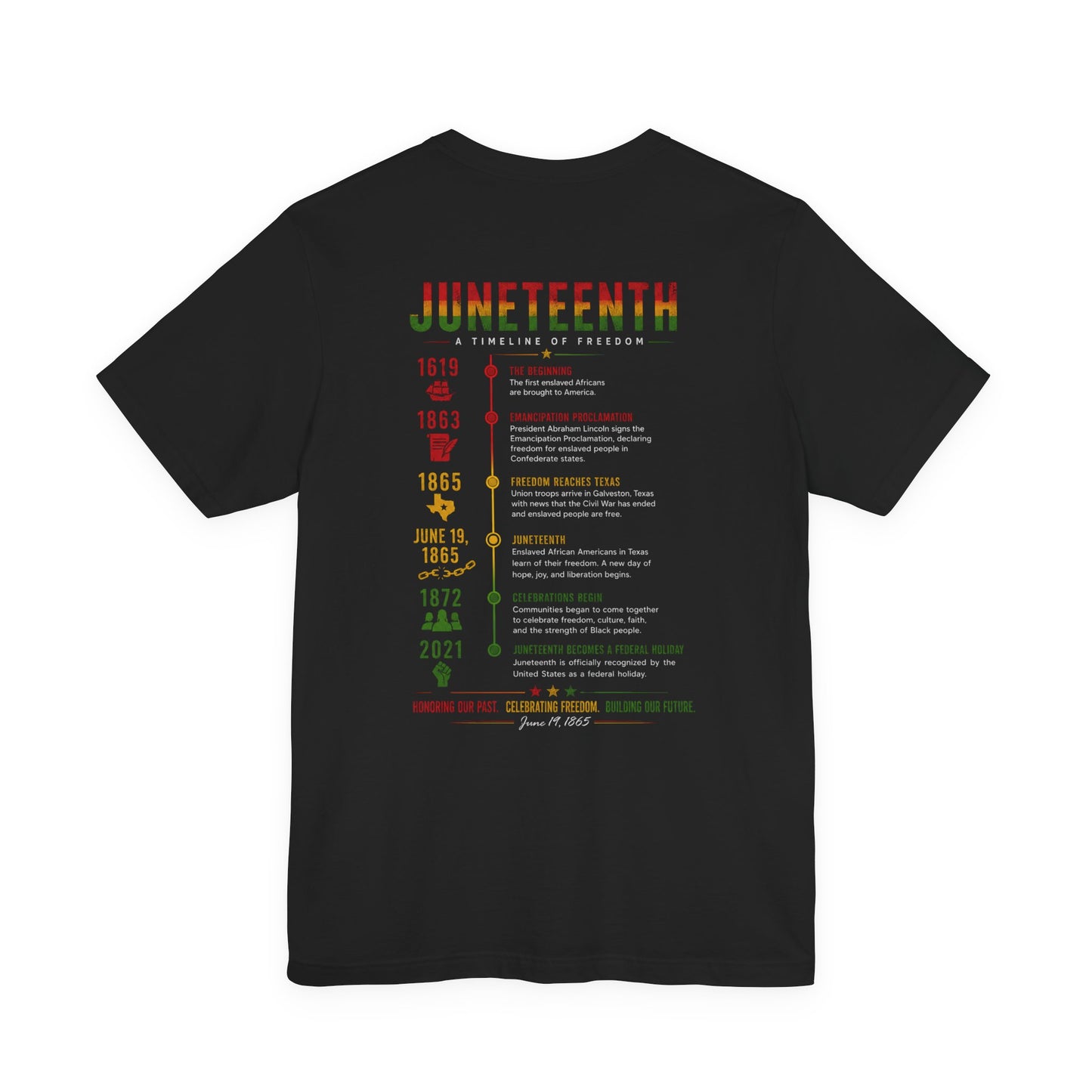 Juneteenth 2026 Short Sleeve Tee
