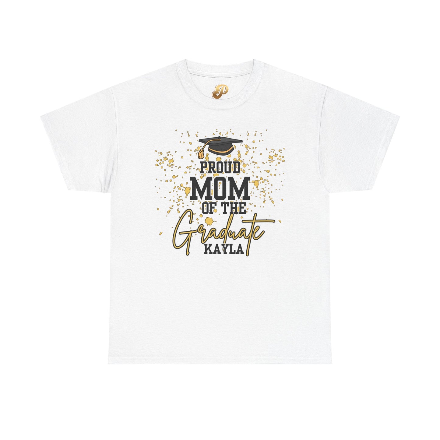 Proud Mom of the Graduate Tee — Personalized Graduation Shirt (Name & Photo, UNCP 2026)