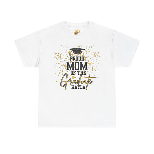 Proud Mom of the Graduate Tee — Personalized Graduation Shirt (Name & Photo, UNCP 2026)