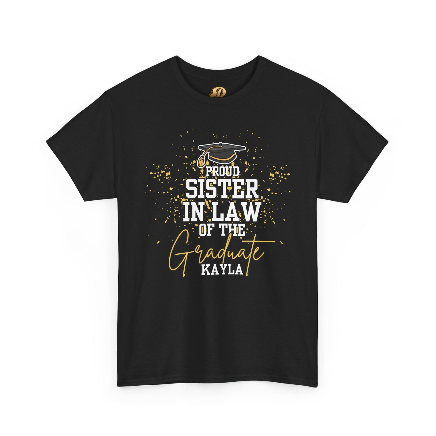 Proud Sister in Law of the Graduate Tee — Personalized Graduation Shirt (Name & Photo, UNCP 2026)