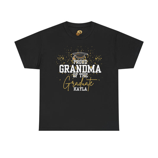 Proud Grandma of the Graduate Tee — Personalized Graduation Shirt (Name & Photo, UNCP 2026)