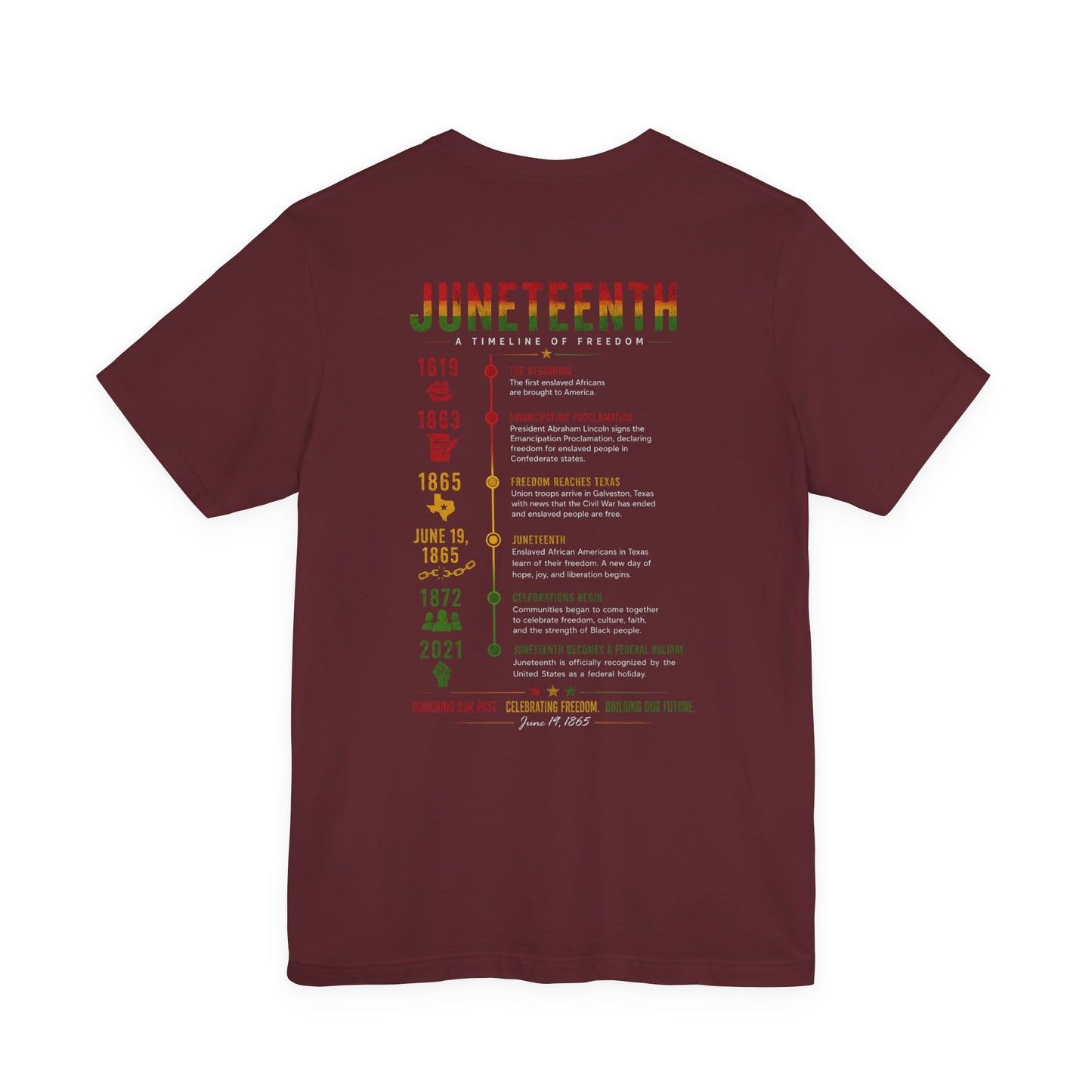Juneteenth 2026 Short Sleeve Tee