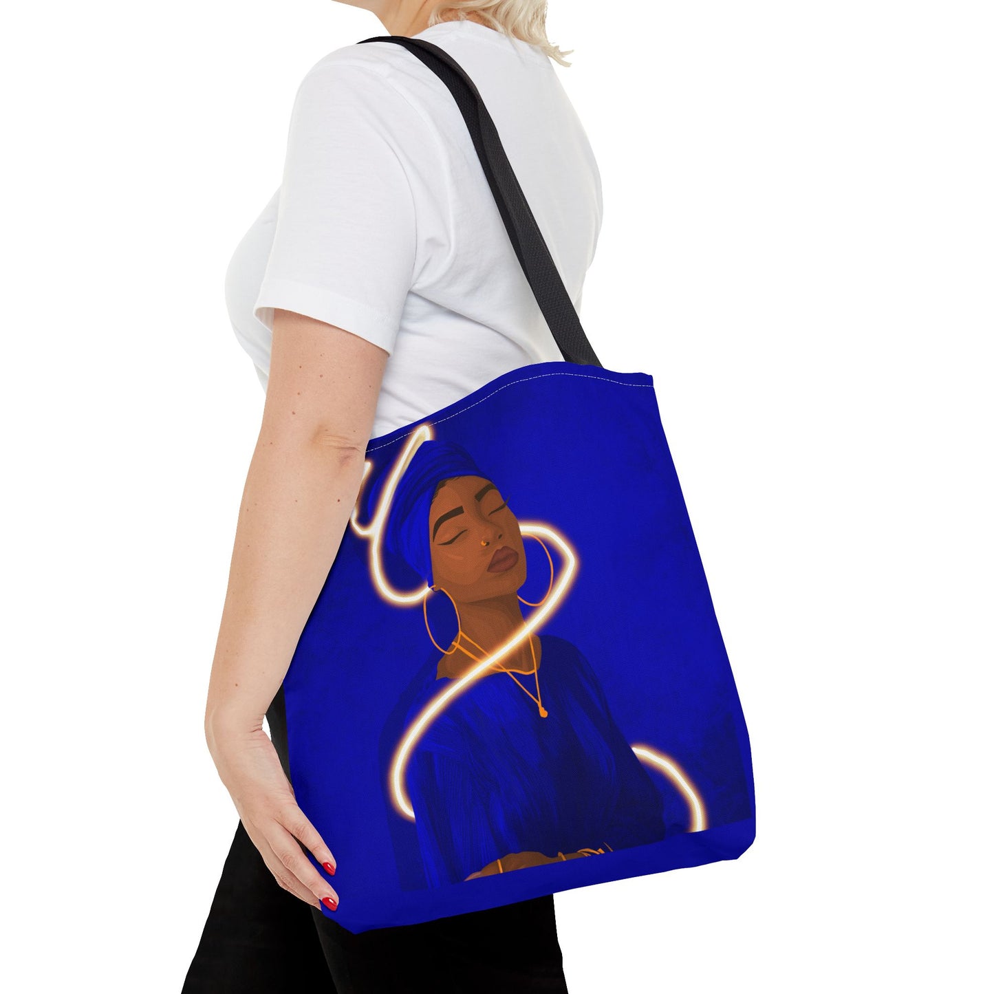 Art tote-Blue