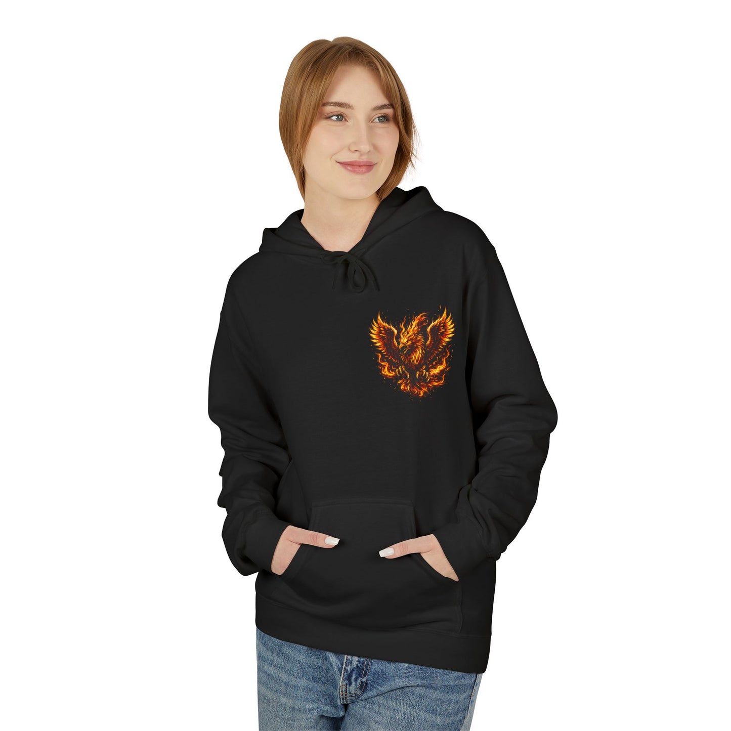 Phoenix Takeover Hoodie — Fiery Phoenix Graphic Sweatshirt Fundraiser