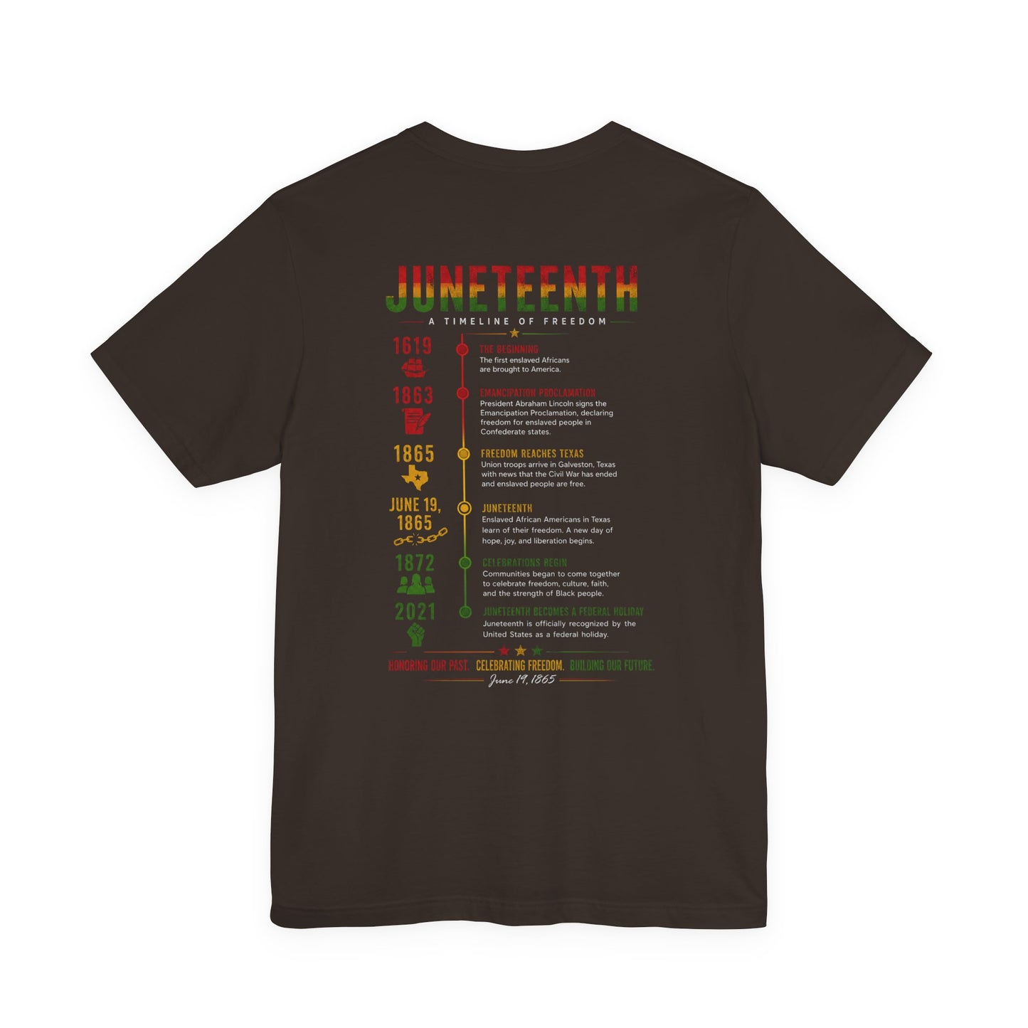 Juneteenth 2026 Short Sleeve Tee