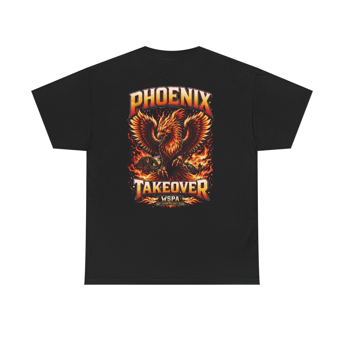 Phoenix Takeover Tee — Fiery Phoenix Fundraiser