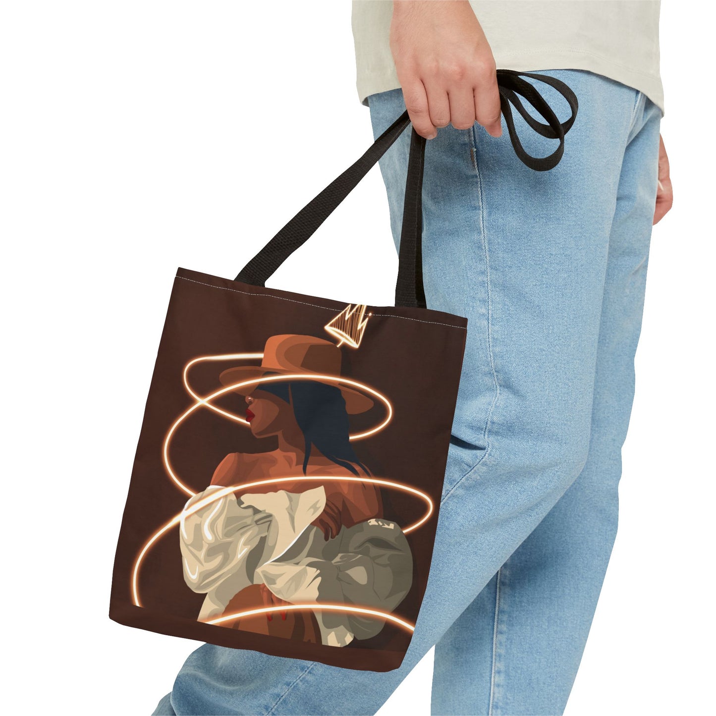 Art Tote-Brown