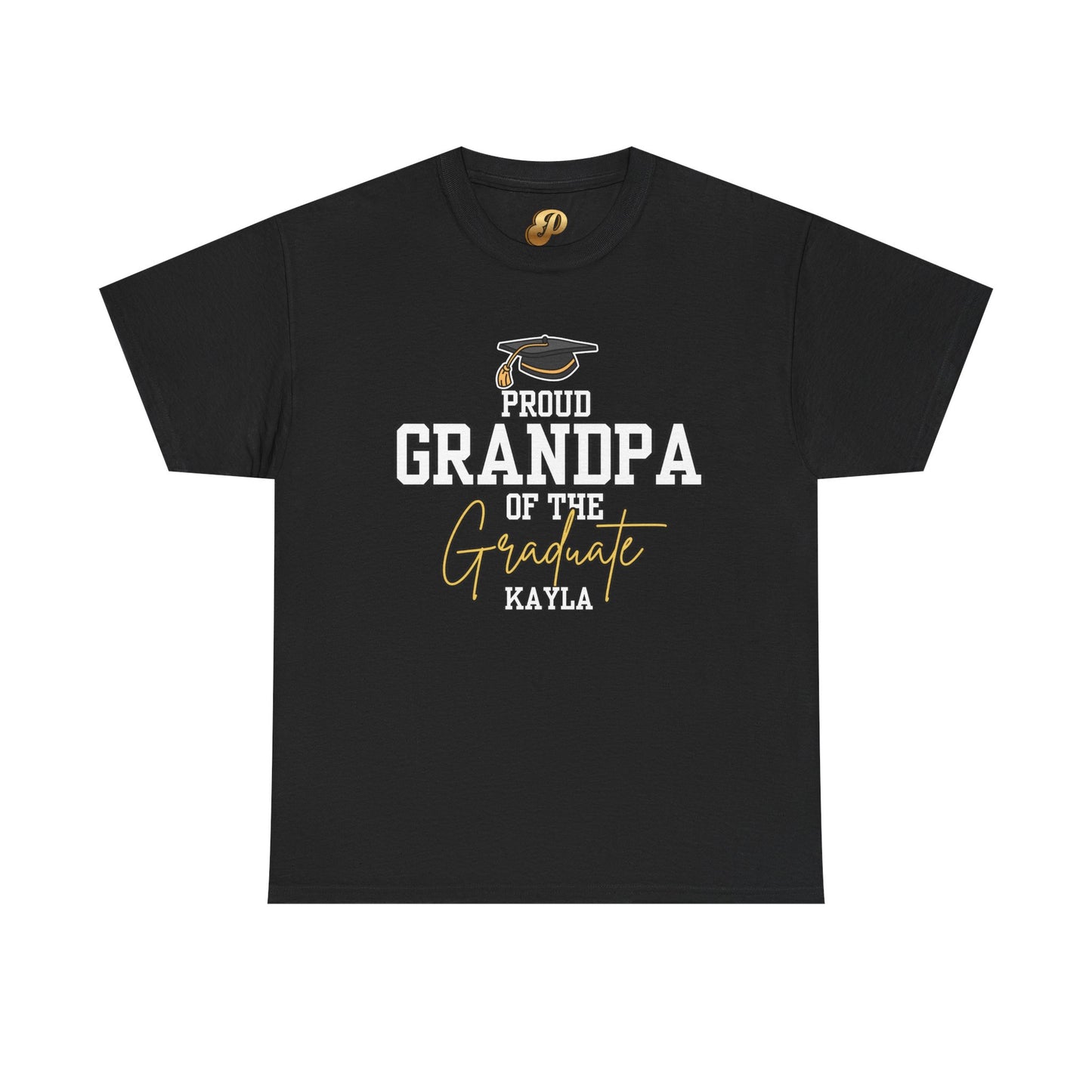 Proud Grandpa of the Graduate Tee — Personalized Graduation Shirt (Name & Photo, UNCP 2026)