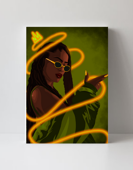 Unbothered-Photo Print
