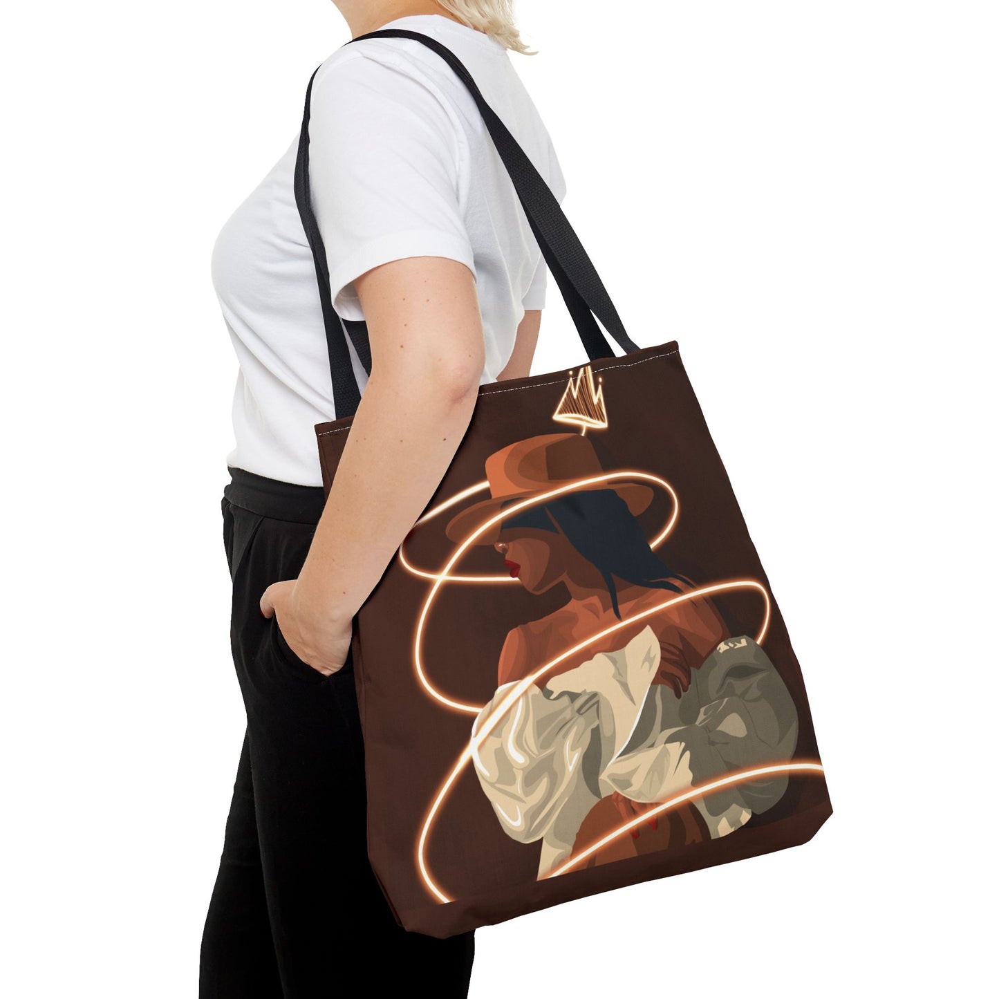 Art Tote-Brown