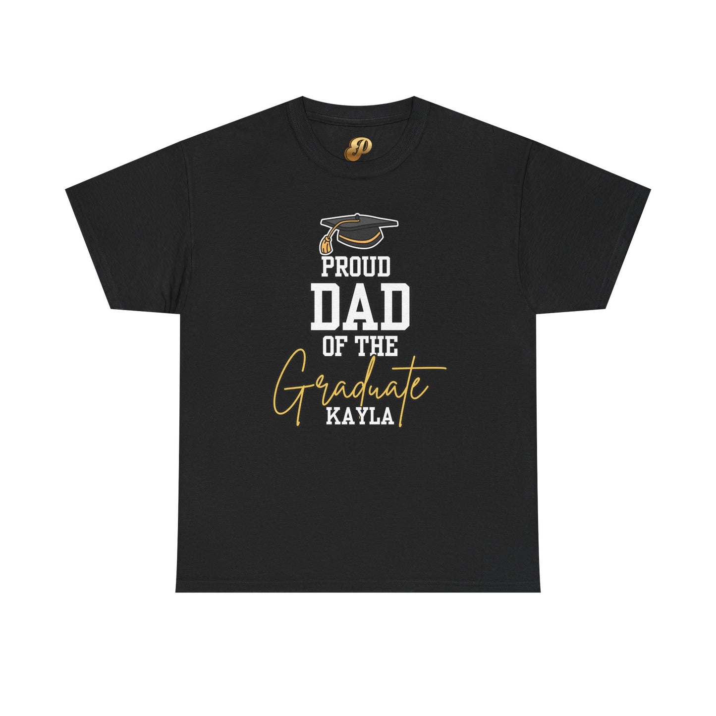 Proud Dad of the Graduate Tee — Personalized Graduation Shirt (Name & Photo, UNCP 2026)