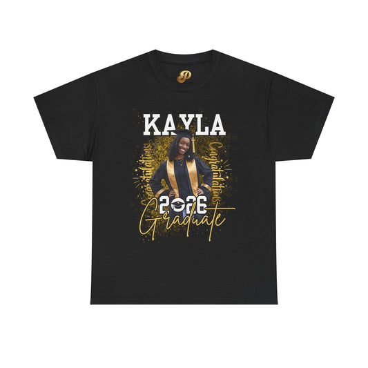 The Graduate Tee — Personalized Graduation Shirt (Name & Photo, UNCP 2026)