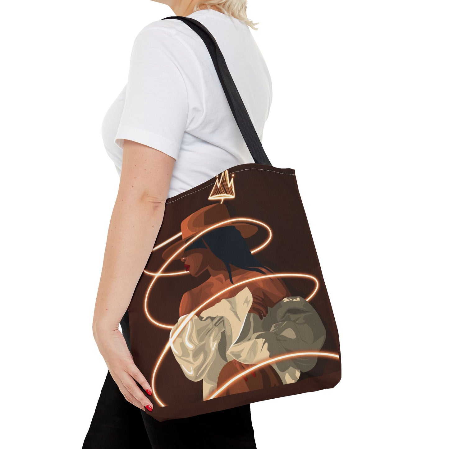 Art Tote-Brown