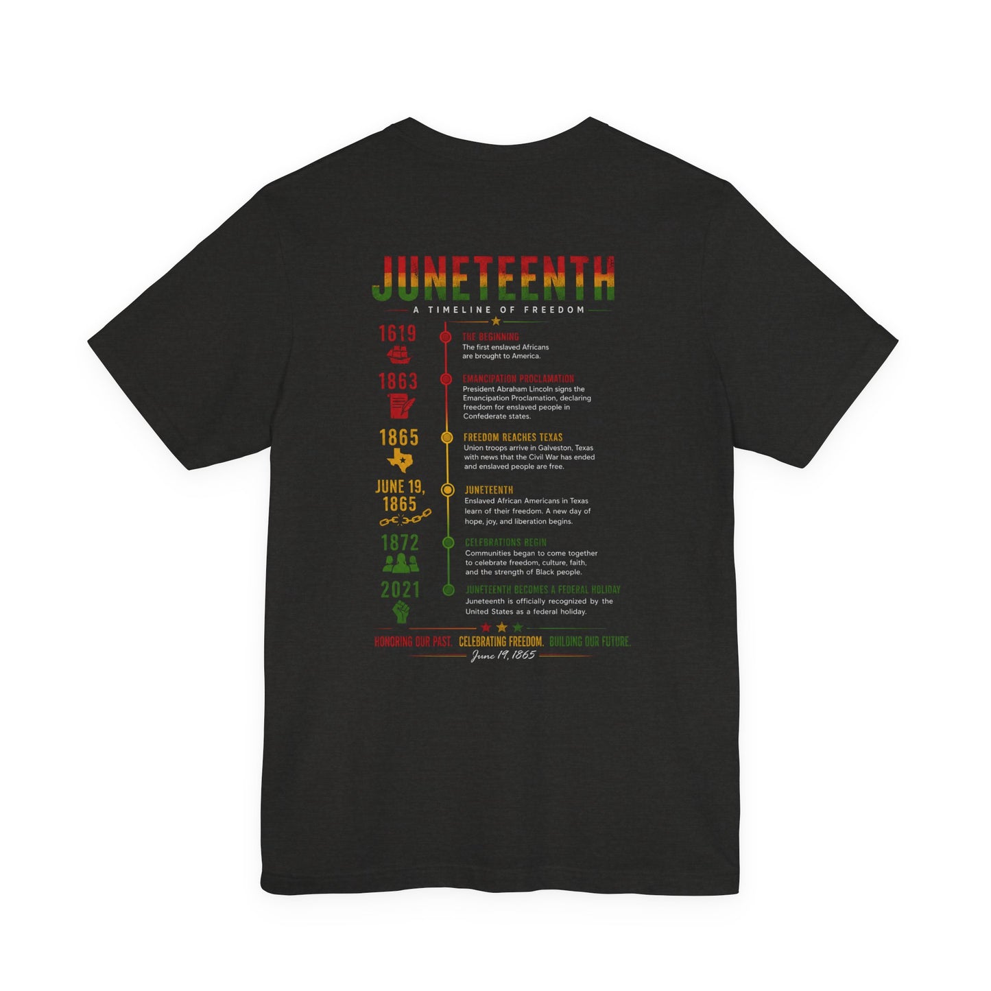 Juneteenth 2026 Short Sleeve Tee