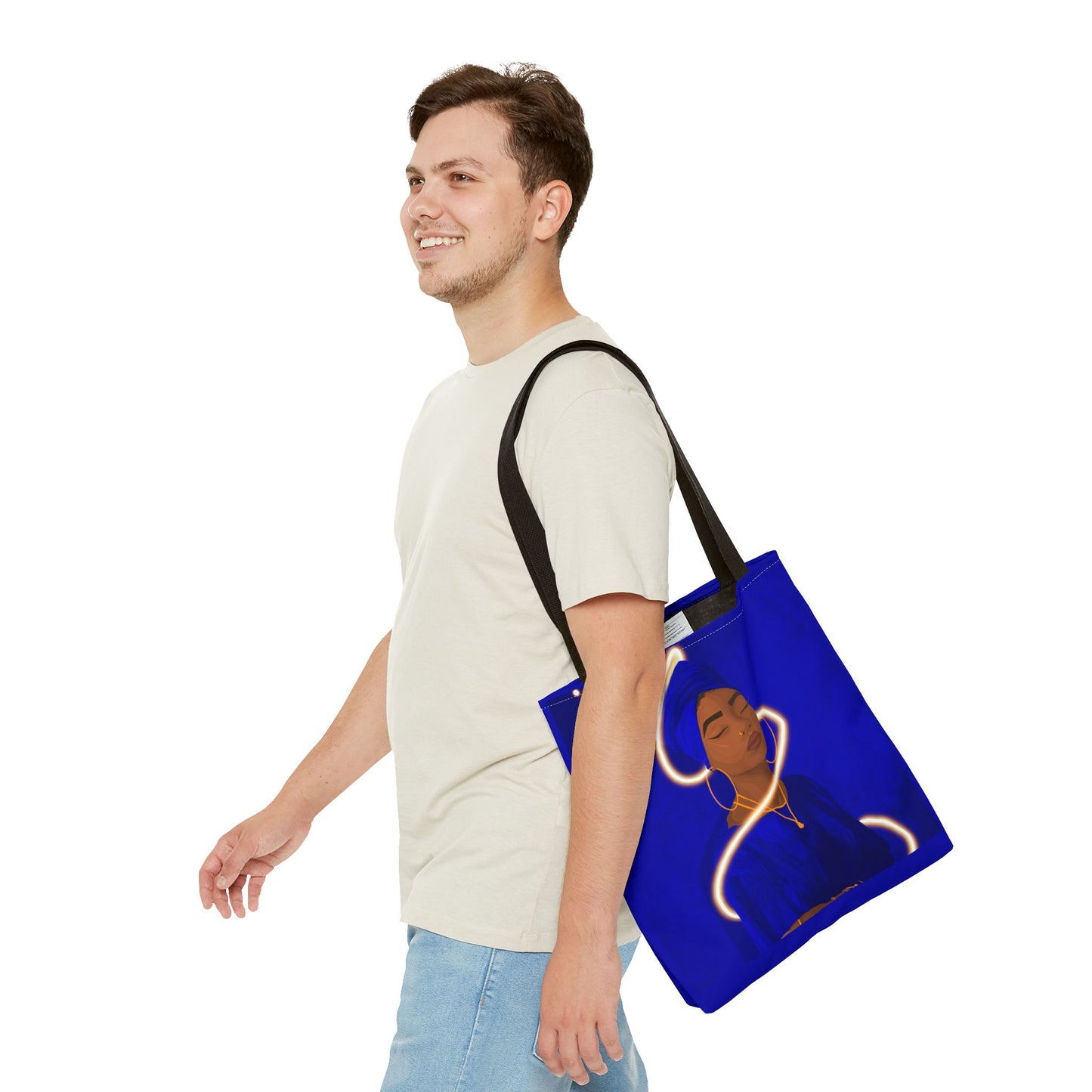 Art tote-Blue