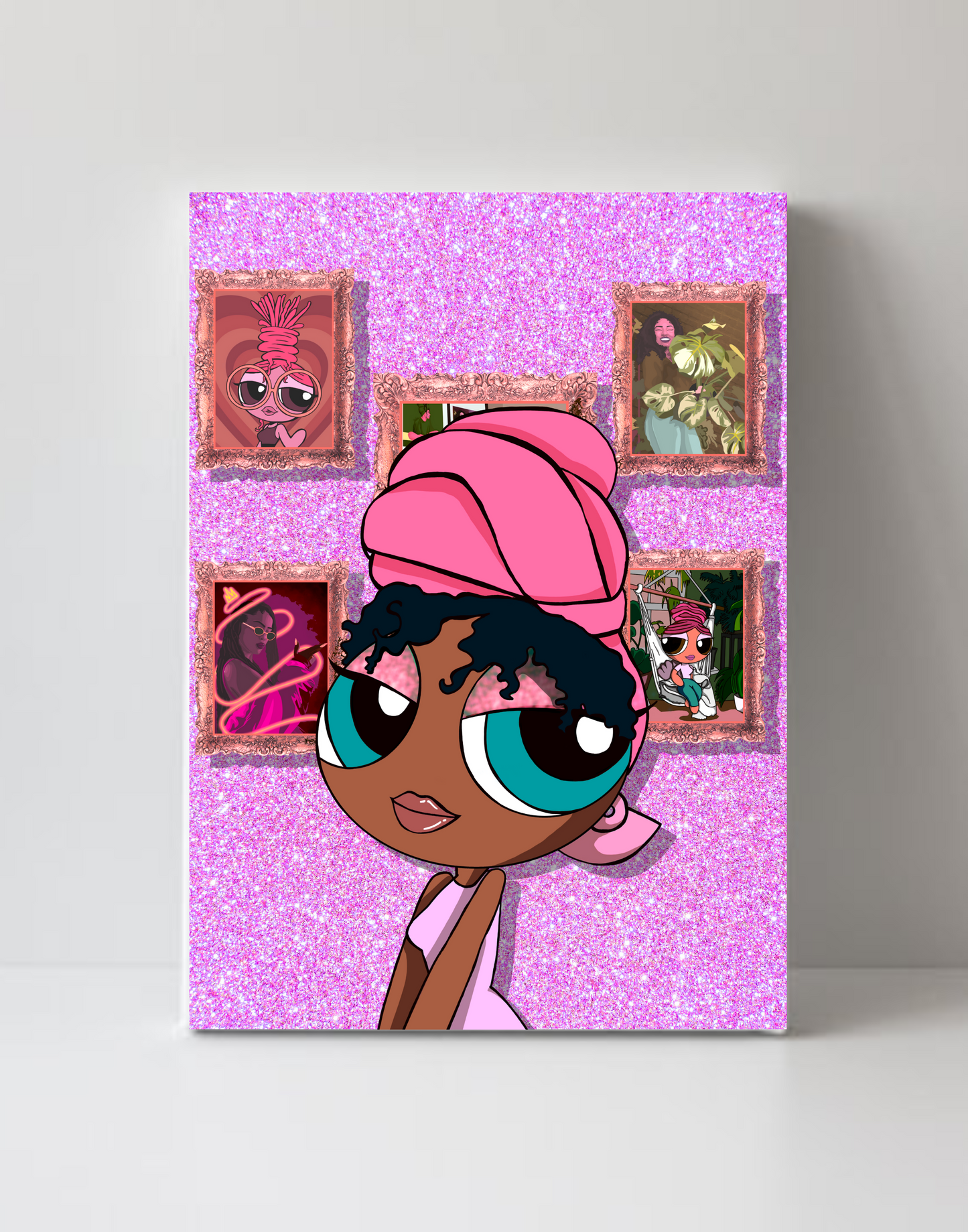 Art gallery puff-Power Puff series