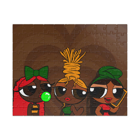 Power puff puzzle-Squad goals