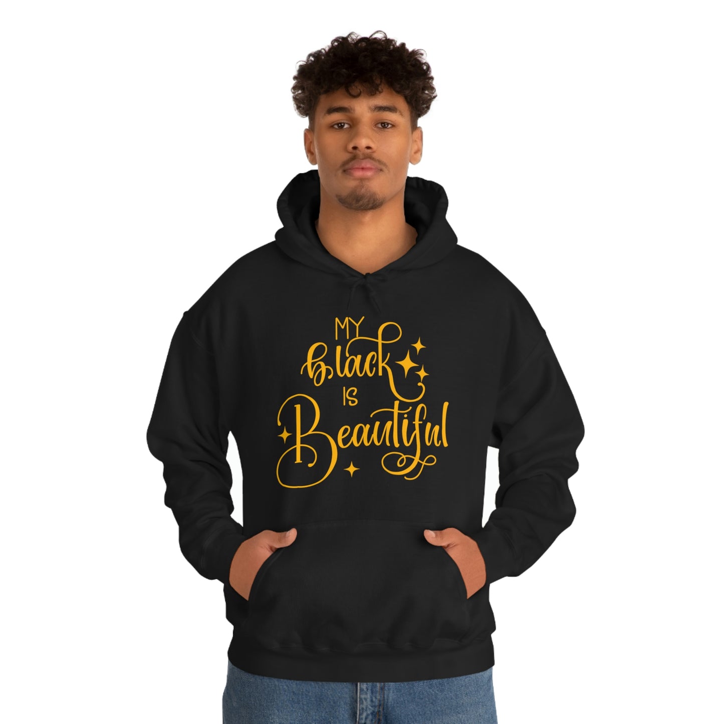 Black is Beautiful Hooded Sweatshirt